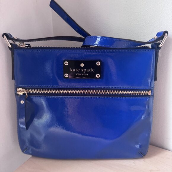 Kate Spade Tenley Flicker Royal Blue Crossbody Bag | Excellent Condition 💙 - Picture 2 of 10